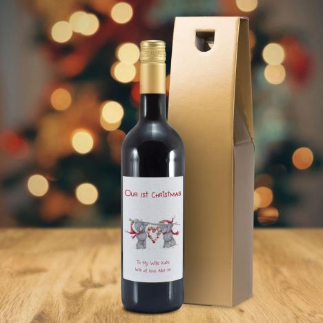 Personalised Me to You Our 1st Christmas Mulled Wine Extra Image 1